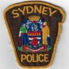 Canadian Sydney Police Cloth Patch