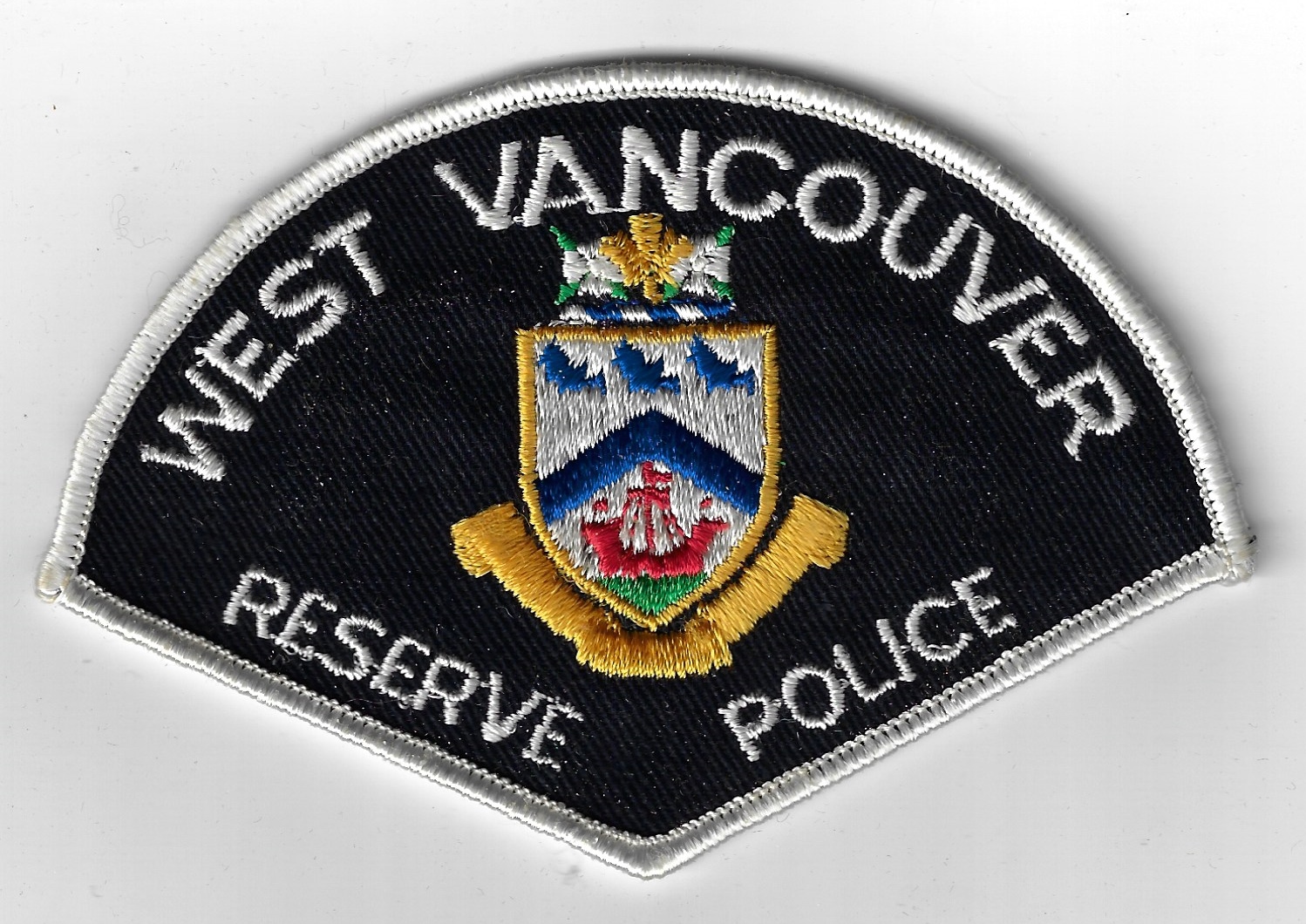 Canadian West Vancouver Reserve Police Cloth Patch