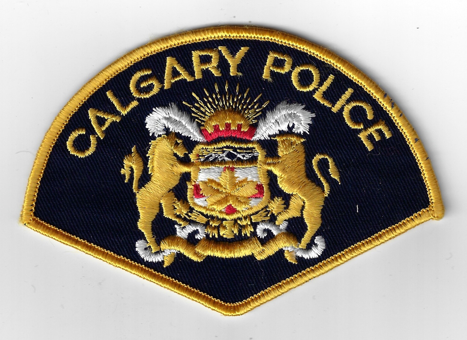 Canadian Calgary Police Cloth Patch