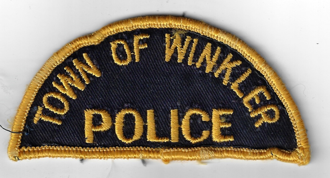 Canadian Town of Winkler Police Cloth Patch