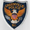 United States Greenville Police N.C. Cloth Patch
