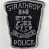 Canadian Stragthroy Police Cloth Patch