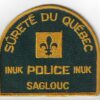 Canadian Surete Du Quebec INUK Police INUK Saglouc Cloth Patch