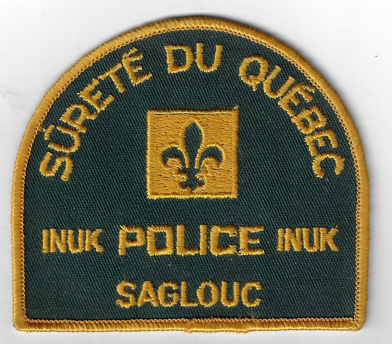 Canadian Surete Du Quebec INUK Police INUK Saglouc Cloth Patch