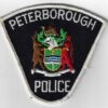 Canadian Peterborough Police Cloth Patch