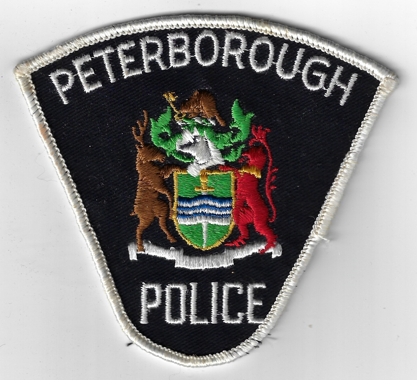 Canadian Peterborough Police Cloth Patch
