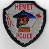 United States Hemet Police Cloth Patch