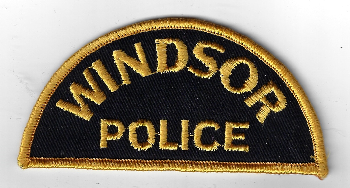 Canadian Windsor Police Cloth Patch
