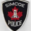 Canadian Simcoe Police Cloth Patch