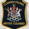 Canadian British Columbia Corrections Cloth Patch