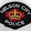 Canadian Nelson City Police Cloth Patch