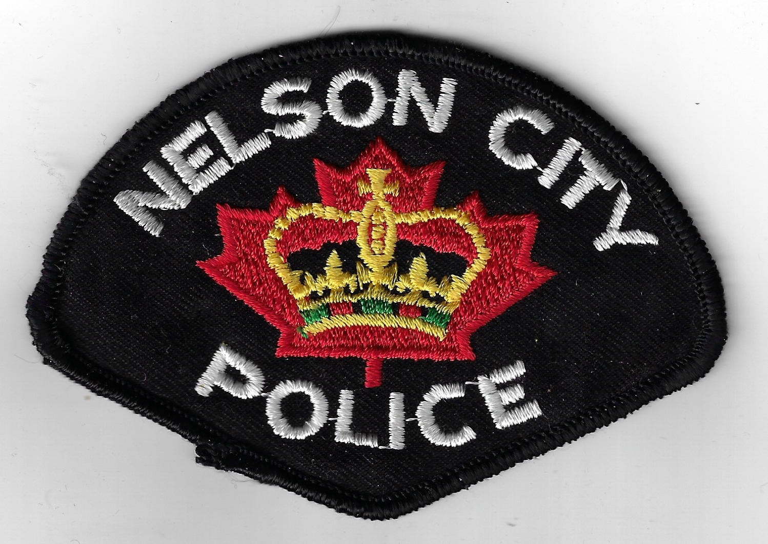 Canadian Nelson City Police Cloth Patch