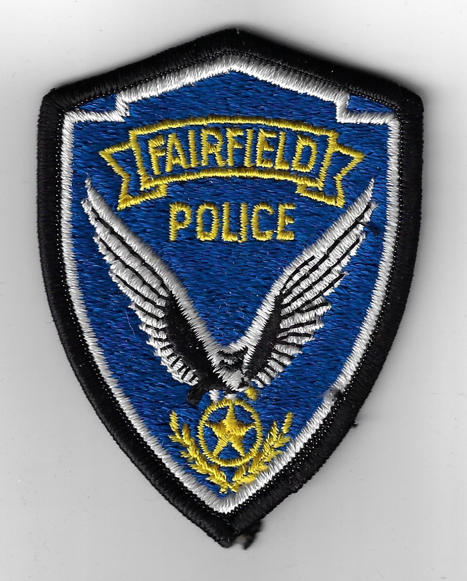 United States Fairfield Police Cloth Patch