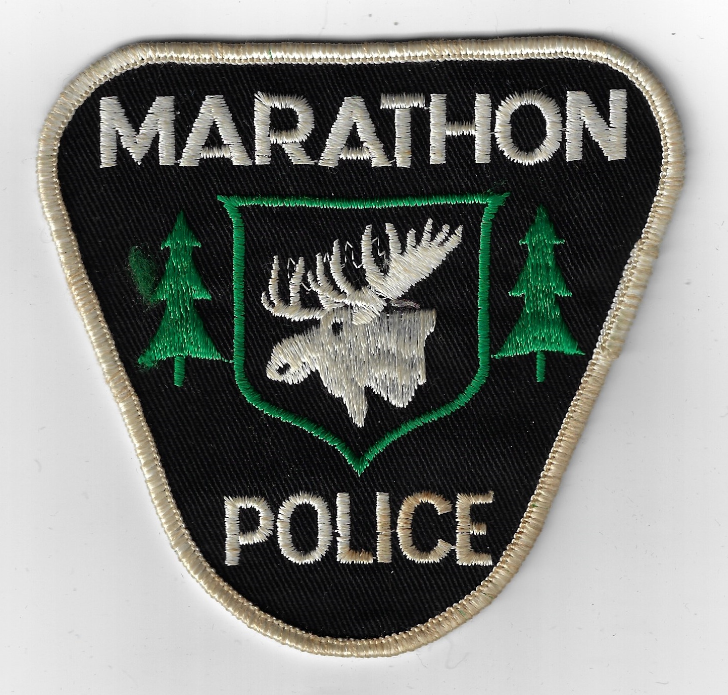 Canadian Marathon Police Cloth Patch