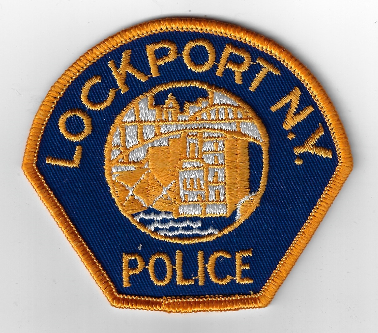 United States Lockport New York Police Cloth Patch