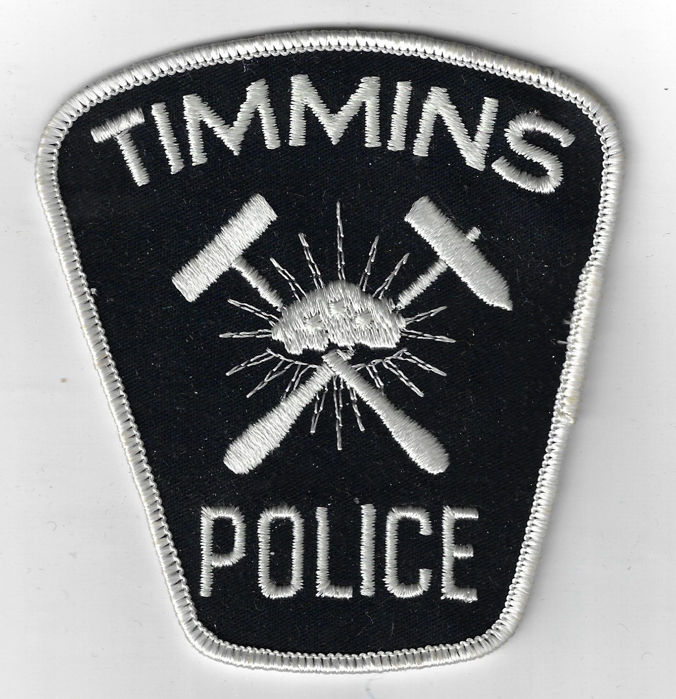 Canadian Timmins Police Cloth Patch