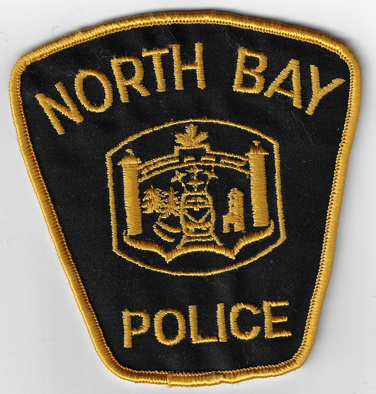 Canadian North Bay Police Cloth Patch