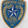 United States Universal City Texas Police Cloth Patch