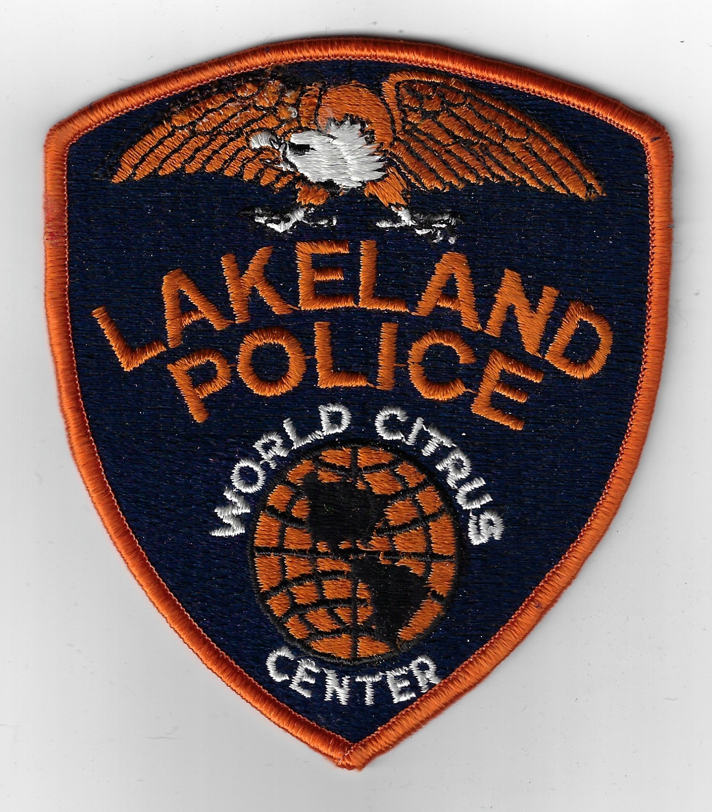 United States Lakeland Police Cloth Patch