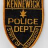 United States Kennewick State of Washington Police Department Cloth Patch