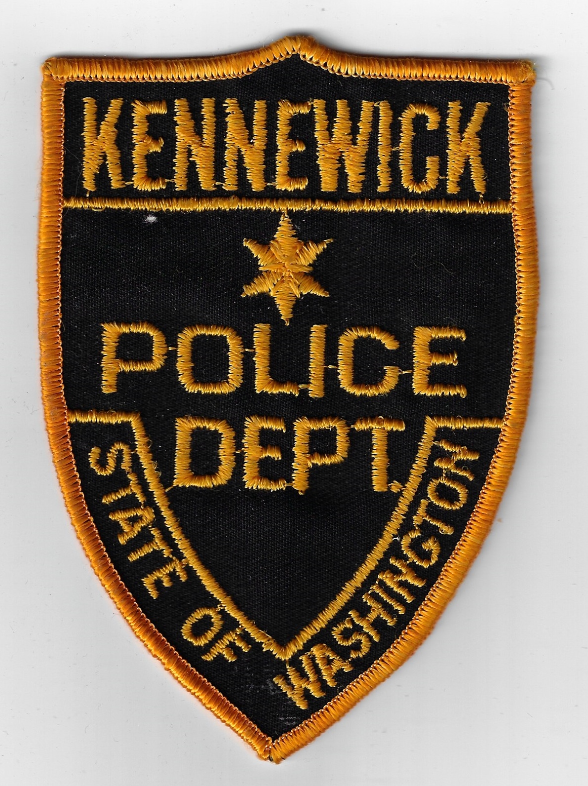 United States Kennewick State of Washington Police Department Cloth Patch