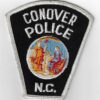 United States Conover N.C. Police Cloth Patch