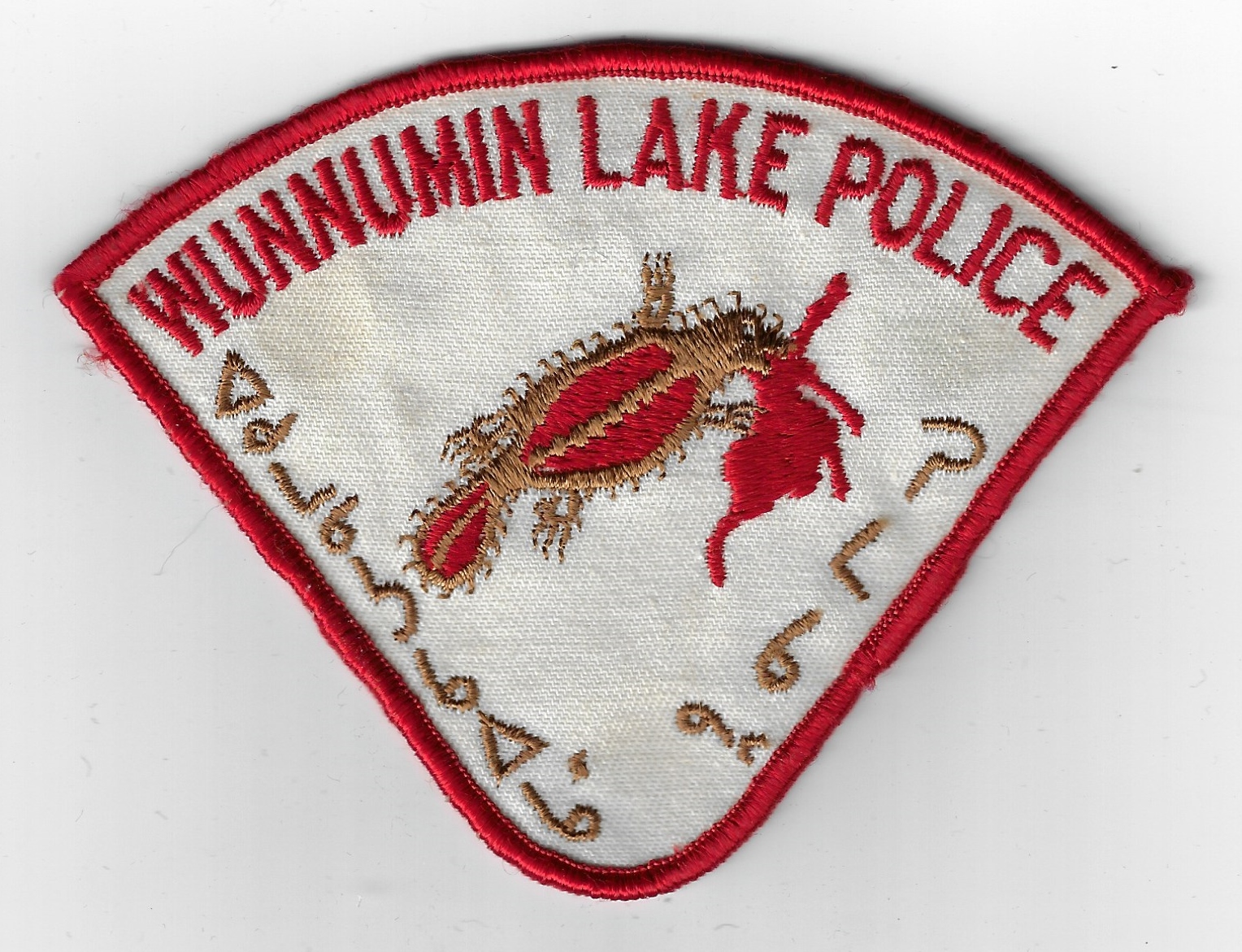 Canadian Wunnumin Lake Police Cloth Patch