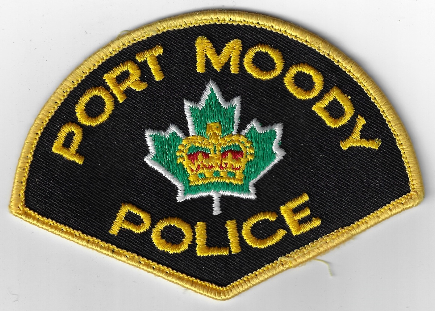 Canadian Port Moody Police Cloth Patch