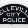 United States Belleville City Police Cloth Patch