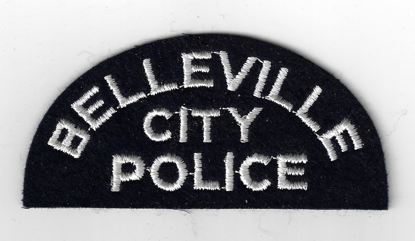 United States Belleville City Police Cloth Patch
