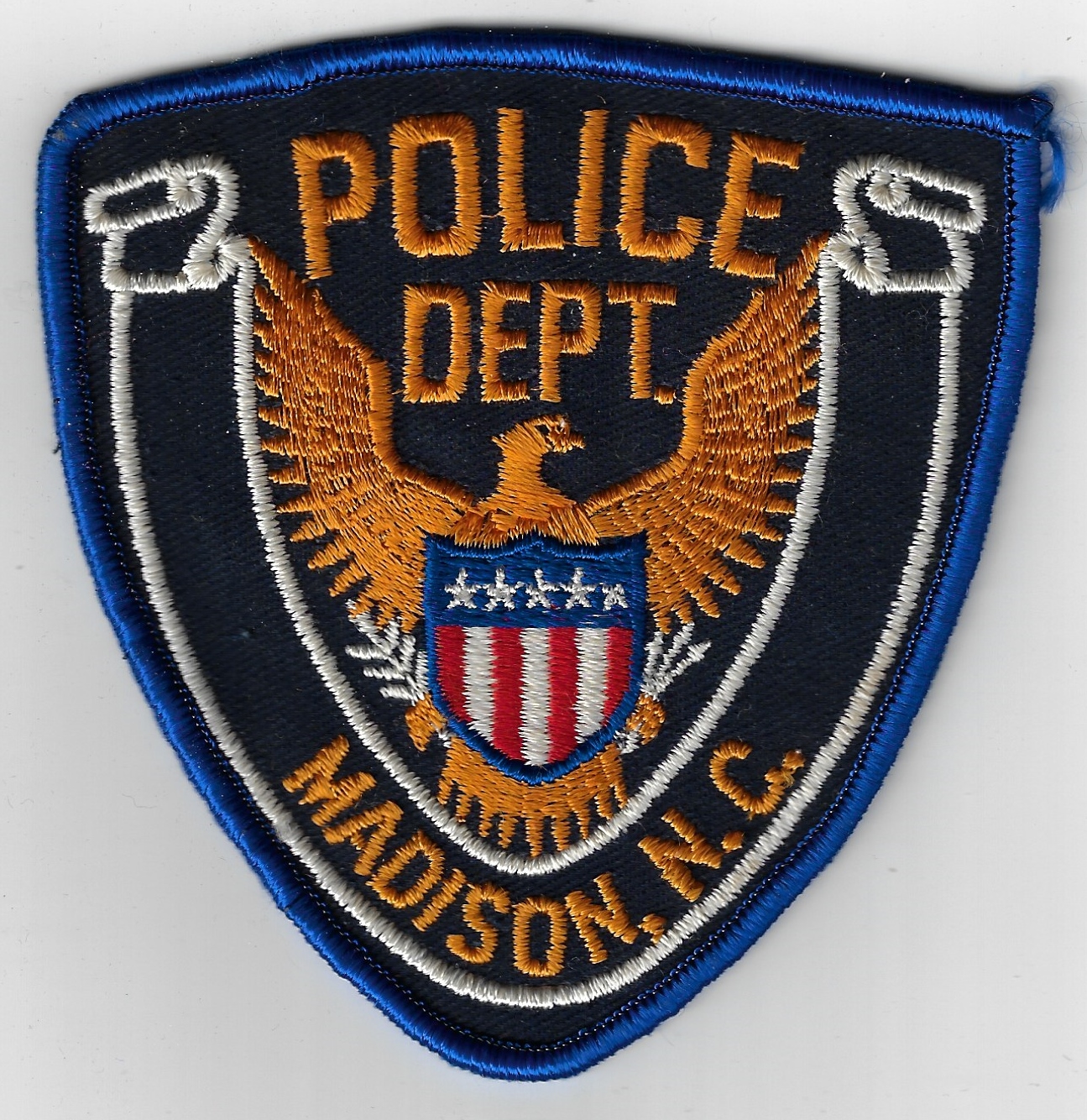 United States Madison N.C. Police Department Cloth Patch