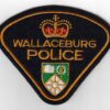 Canadian Wallaceburg Police Cloth Patch