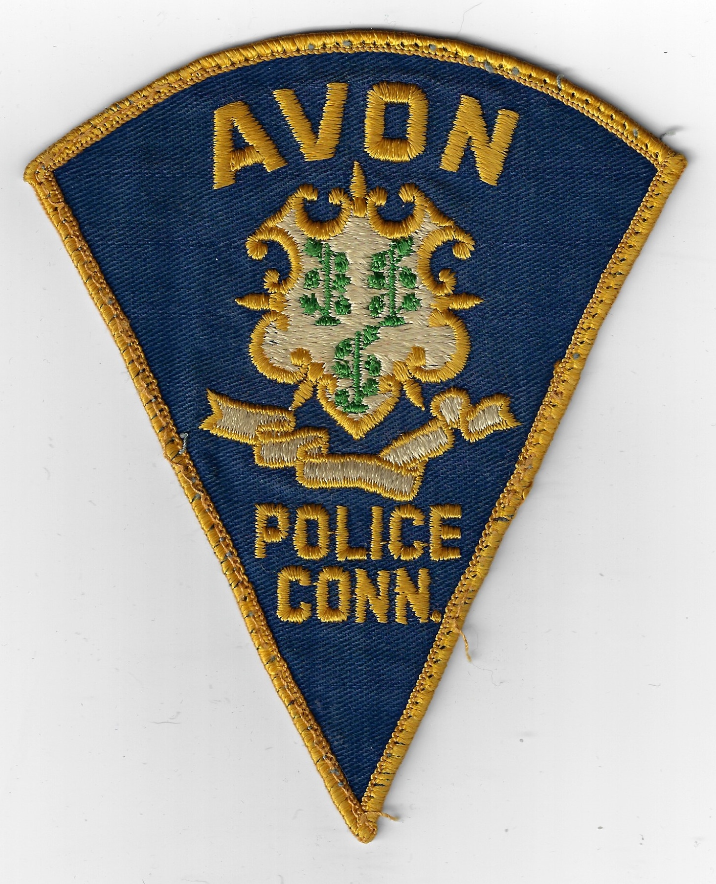 United States Avon Police Connecticut Cloth Patch