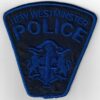Canadian New Westminster Police Cloth Patch