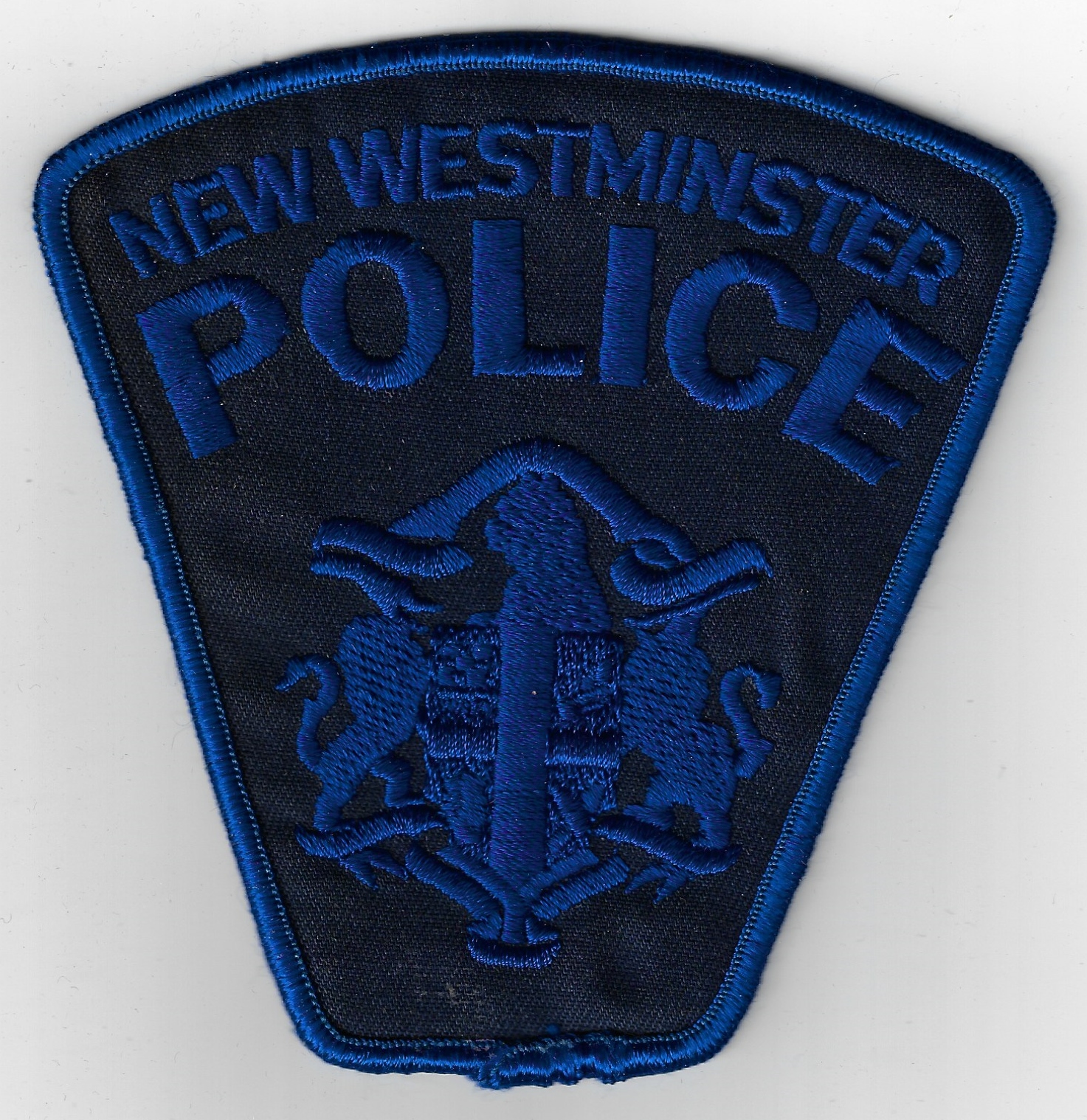 Canadian New Westminster Police Cloth Patch