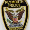 United States Plymouth Police Minnesota Cloth Patch