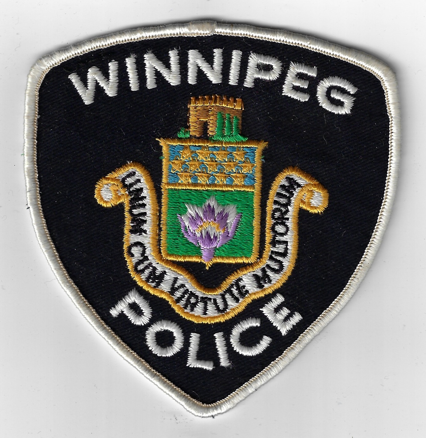 Canadian Winnipeg Police Cloth Patch
