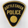 United States Battle Creek Police Cloth Patch