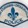 Canadian Charlesbourg Orsainville Quebec Police Cloth Patch