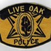 United States Live Oak Police Cloth Patch