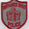 United States Defiance Ohio Police Cloth Patch