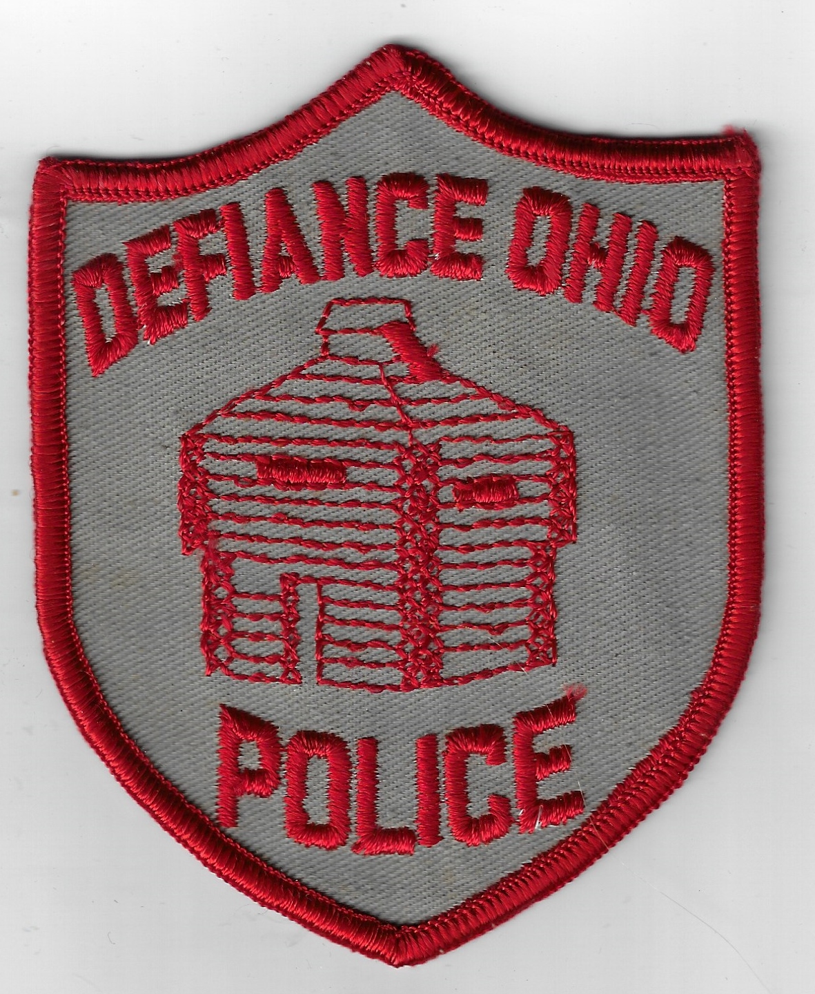 United States Defiance Ohio Police Cloth Patch