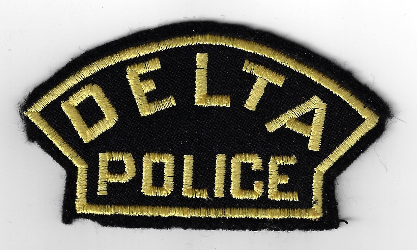 Canadian Delta Police Cloth Patch