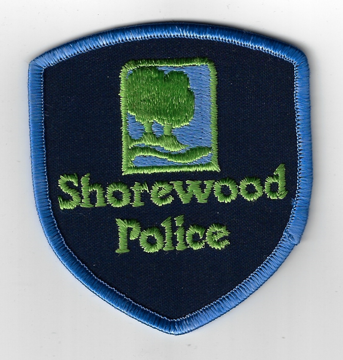 United States Shorewood Police Cloth Patch