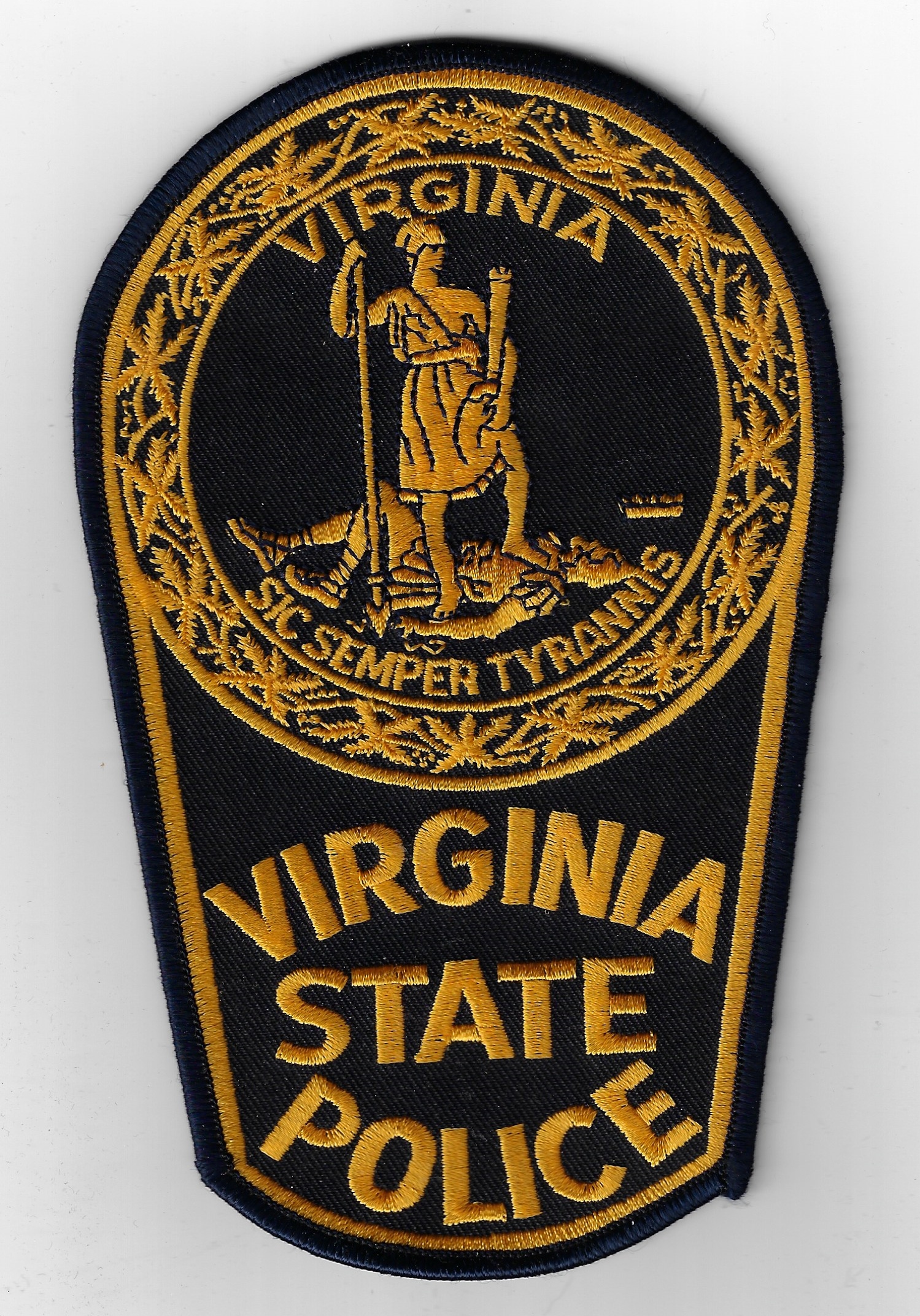 United States Virginia State Police Cloth Patch