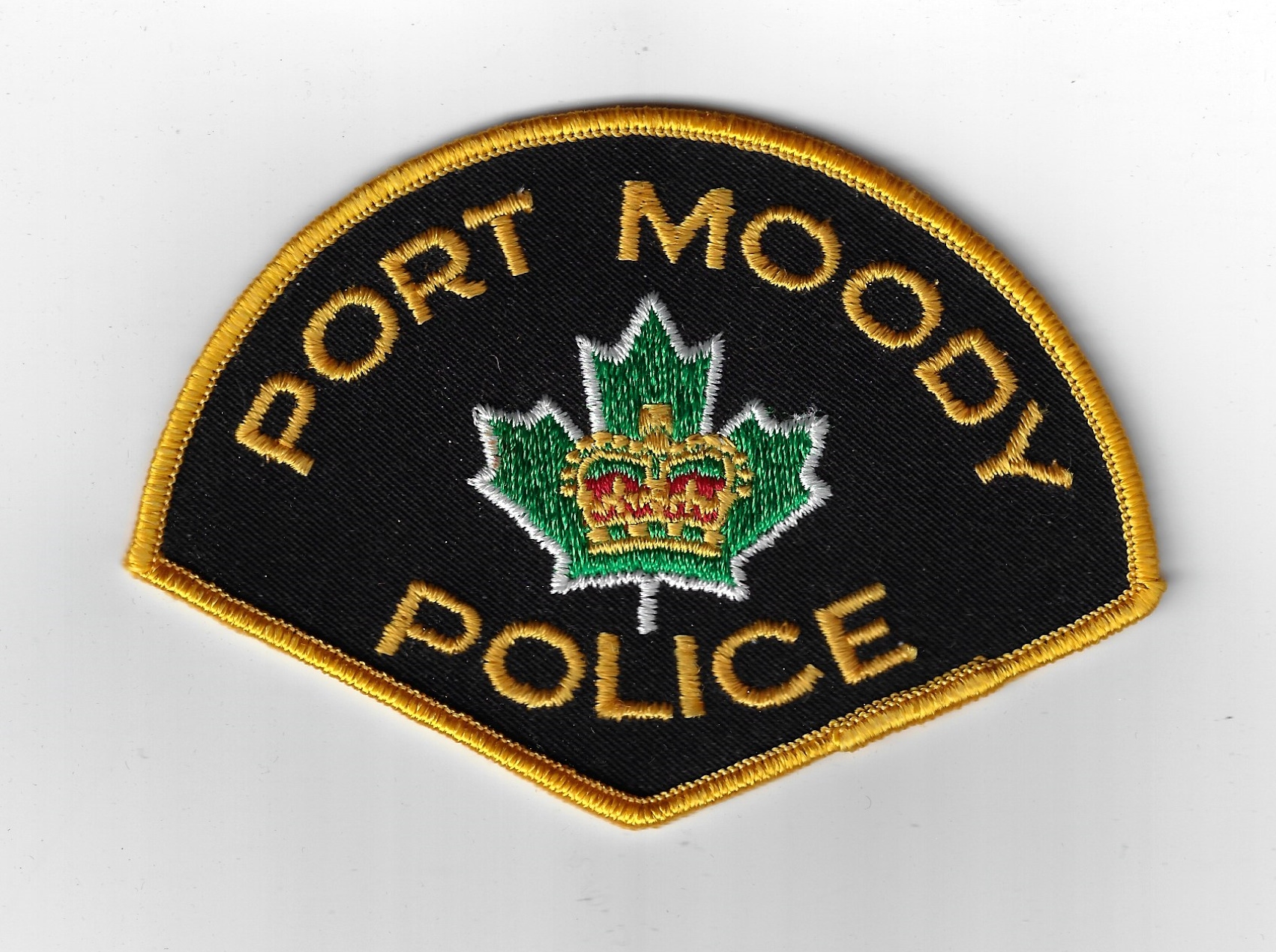 Canadian Port Moody Police Cloth Patch