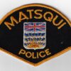 Canadian Matsqui Police Cloth Patch