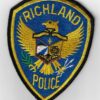 United States Richland Police Cloth Patch