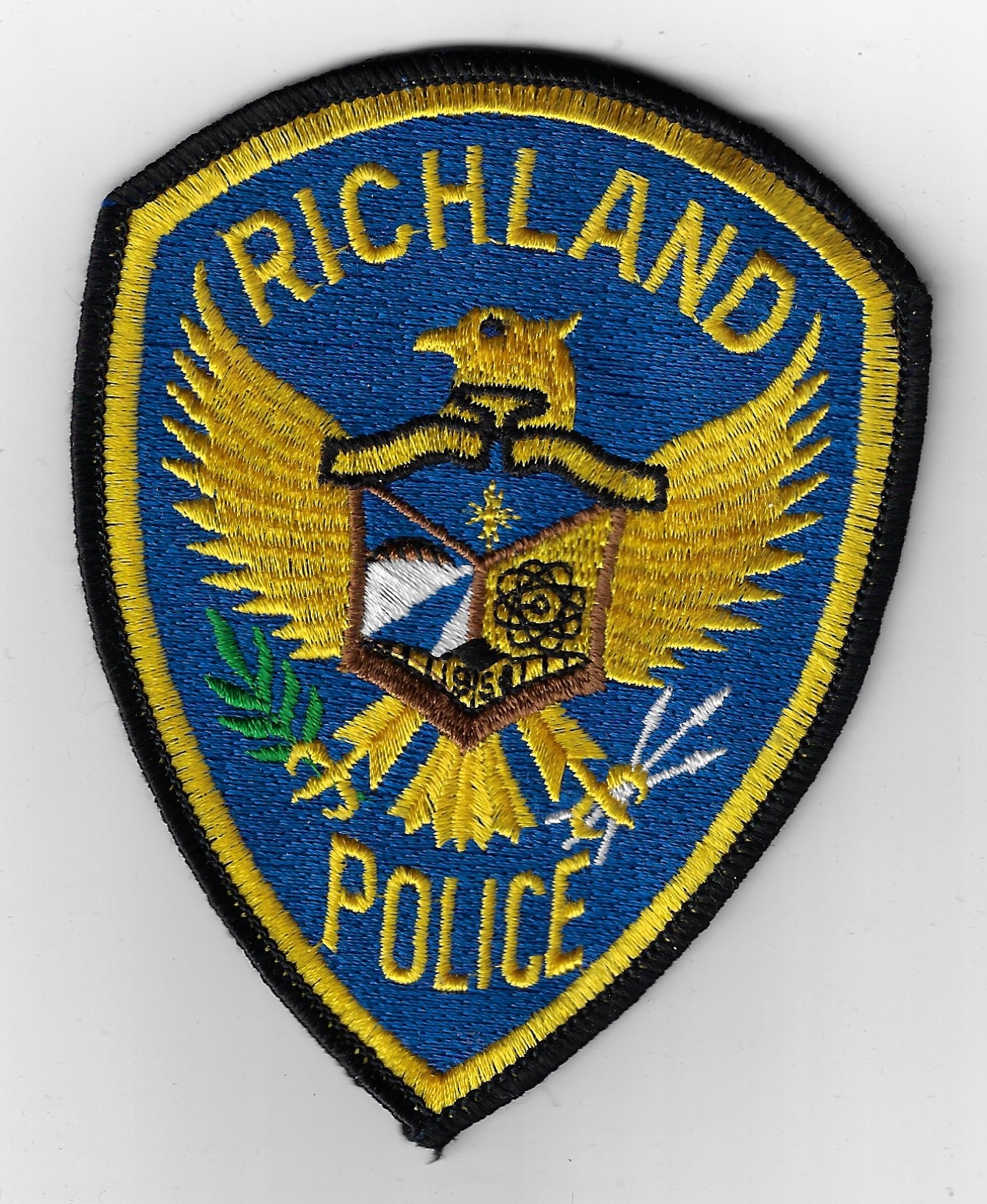 United States Richland Police Cloth Patch