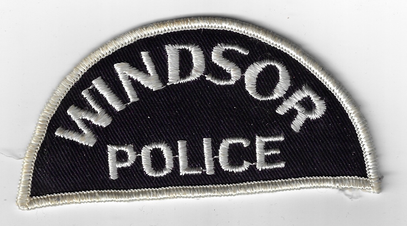 Canadian Windsor Police Cloth Patch